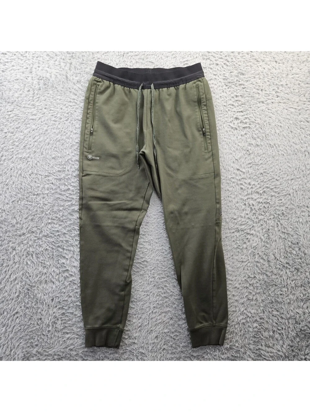 ROARK Run Amok El Morro Fleece Jogger Pants Men Medium Green